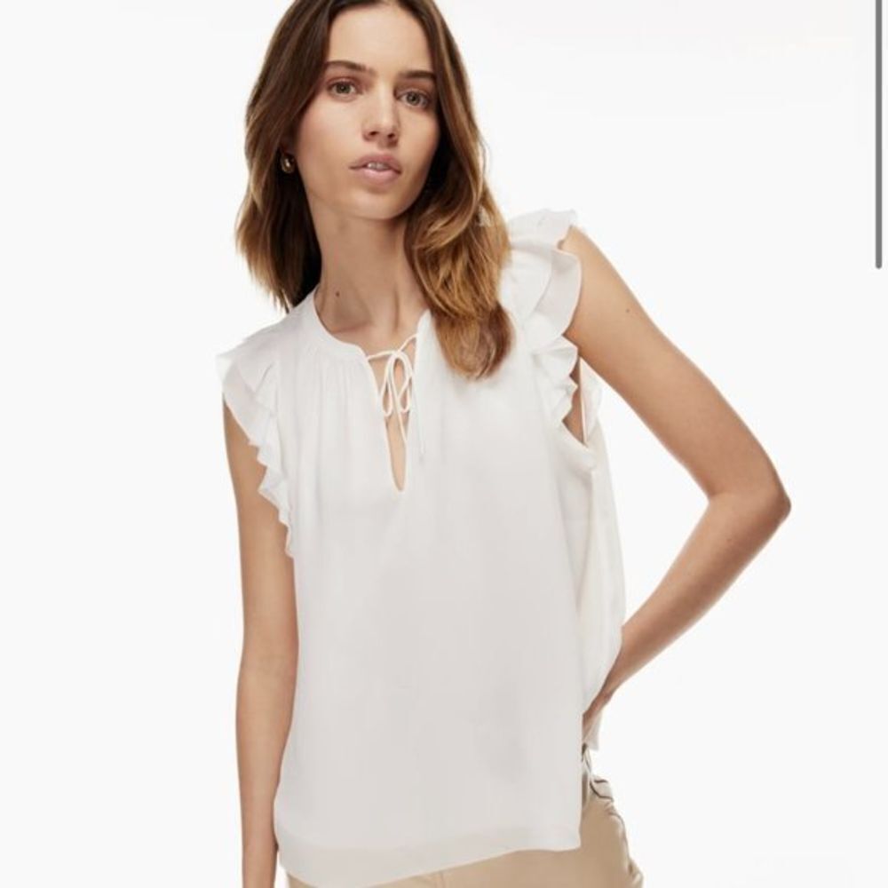 Wilfred Chanson Blouse Light Birch Bouleau Pale - Size S.‎